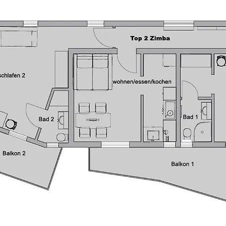 Appartementhaus Zimmermann Apartment *